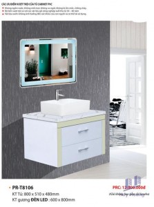 Tủ Lavabo Proxia PR-T8106