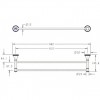 thanh-treo-khan-american-standard-wf-0294-heritage-doi - ảnh nhỏ 2