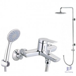 Bộ Vòi Sen Cây Caesar S203C/BS125 Nóng Lạnh