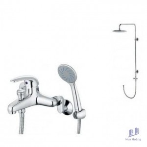 Bộ Vòi Sen Cây Caesar S360C/BS125 Nóng Lạnh