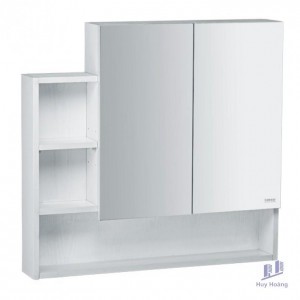 Tủ Gương Treo Phòng Tắm CAESAR EM0180V Màu Trắng