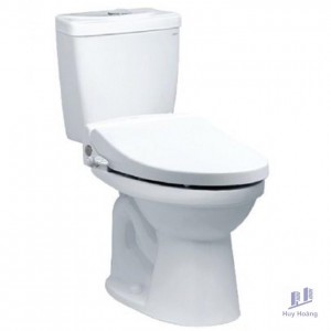 Bồn Cầu Nắp Rửa Cơ CAESAR CD1325/TAF050 2 Khối