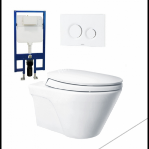 Bồn Cầu TOTO CW822RA/MB174P#WH/WH172A Treo Tường