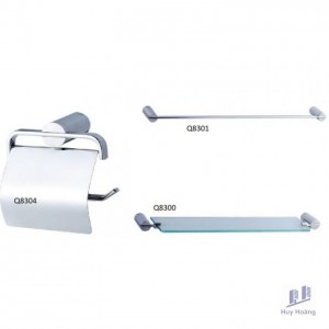 Bộ Phụ Kiện 3 Món Caesar Q8300 + Q8301 + Q8304 Phòng Tắm