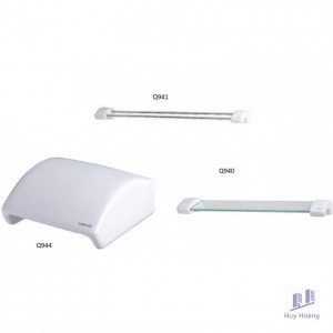 Bộ Phụ Kiện 3 Món Sứ Caesar Q940 + Q941 + Q944 Phòng Tắm