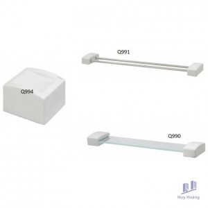 Bộ Phụ Kiện 3 Món Sứ Caesar Q990 + Q991 + Q994 Phòng Tắm