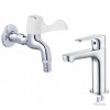 combo-voi-lavabo-va-voi-gan-tuong-caesar-b060c-wp027c - ảnh nhỏ  1