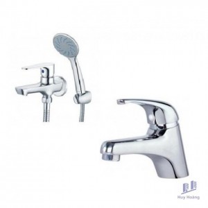 Combo Caesar B109CP + S063C Vòi Lavabo Và Sen tắm Lạnh