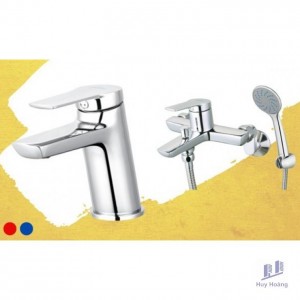 Combo Caesar B200CU + S203C Nóng Lạnh