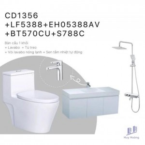 Combo Caesar Trọn Bộ CD1356 + LF5388 + EH05388AV + BT570CU + S788C