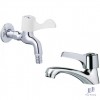 combo-voi-lavabo-va-voi-gan-tuong-caesar-b101c-wp027c - ảnh nhỏ  1