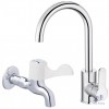 combo-voi-bep-nong-lanh-va-voi-lanh-gan-tuong-caesar-k415c-w027c - ảnh nhỏ  1