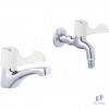 combo-voi-lavabo-va-voi-gan-tuong-caesar-b027c-wp027c - ảnh nhỏ  1