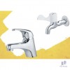 combo-voi-lavabo-va-voi-gan-tuong-caesar-b109c-w027c - ảnh nhỏ  1