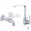 combo-voi-bep-nong-lanh-va-voi-lanh-gan-tuong-caesar-k665c-w027c - ảnh nhỏ  1