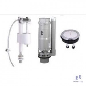 Bộ Xả Bồn Cầu Caesar FP826A (CD1331, CD1330) 2 Khối