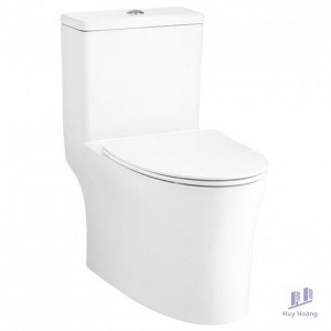 Bồn Cầu Cotto C105607 Một Khối Xả Nhấn