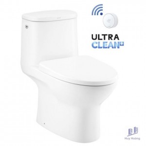 Bồn Cầu Cotto C105327 Một Khối Xả Chạm MICC