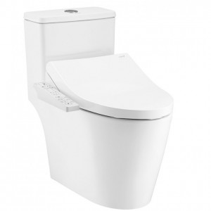 Bàn Cầu Hai Khối COTTO C167507(CV3) Nắp Rửa Điện Tử