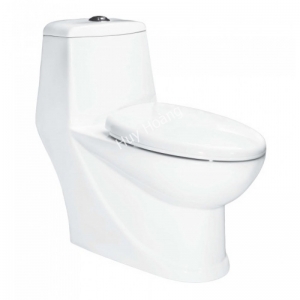 Bồn Cầu Hảo Cảnh Melora M03 (V1003) Một Khối 2 Chế Độ Xả Nhấn