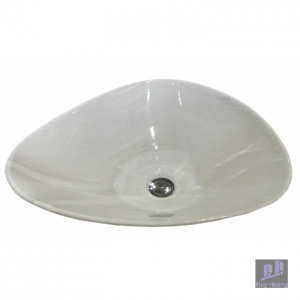 Chậu Lavabo COTTO C002725 Đặt Bàn Vân Đá