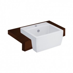 Chậu Rửa Lavabo COTTO C02217 Bán Âm Bàn