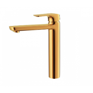 Vòi Lavabo COTTO CT1143AY#GR Scirocco Lạnh Thân Cao Màu Vàng