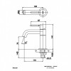 voi-lavabo-cotto-ct1198a1nhm-lanh - ảnh nhỏ 2