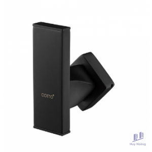 Móc áo Đơn Cotto CT0061#BL(HM) Màu Đen Twist