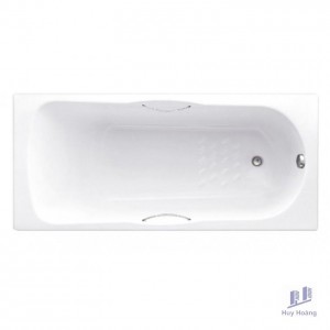 Bồn Tắm Xây Cotto BH227PP(H) WH Có Thanh Tay Vịn 1.7M