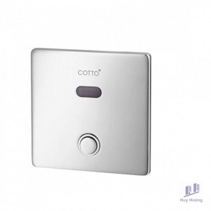 Van Xả Tiểu Nam Cotto CT4802AC Cảm Ứng Âm Tường 220V