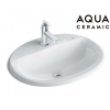 chau-rua-lavabo-inax-al-2395v-al2395v-duong-vanh-aqua-ceramic - ảnh nhỏ  1