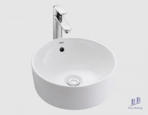 Chậu Rửa Lavabo Inax AL-295V (AL295V) Đặt Bàn Tròn Aqua Ceramic