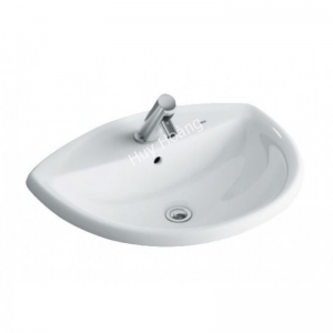 Chậu Rửa Lavabo Inax L-2396V Âm Bàn Dương Vành