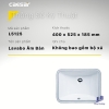 chau-rua-lavabo-am-ban-caesar-l5125-chu-nhat - ảnh nhỏ 12
