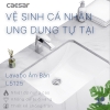 chau-rua-lavabo-am-ban-caesar-l5125-chu-nhat - ảnh nhỏ 4