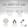 chau-rua-lavabo-am-ban-caesar-l5125-chu-nhat - ảnh nhỏ 6