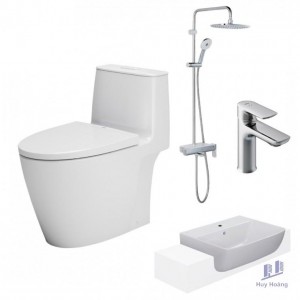 Combo INAX 6A AC-902VN+AL-345V+LFV-612S+BFV-615S-8C