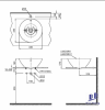 chau-lavabo-toto-lt523sxw-dat-ban-hinh-tron - ảnh nhỏ 2