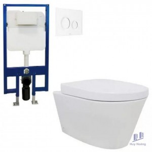 Bồn Cầu TOTO CW553/WH172A/TC384CVK/MB174P#WH Treo Tường