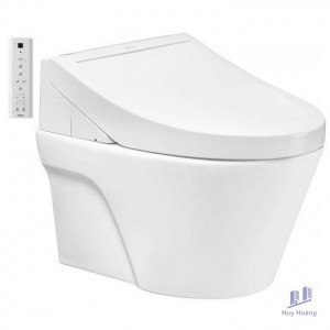 Thân Bồn Cầu TOTO CW822RA/TCF24410AAA Nắp Điện Tử Treo Tường