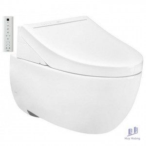Bồn Cầu TOTO CW812REA/TCF24460AAA/WH172AT/TCA465 Nắp Điện Tử Treo Tường