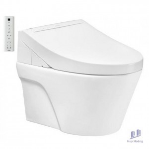 Bồn Cầu TOTO CW822REA/TCF24460AAA/WH172AT/TCA465 Nắp Điện Tử Treo Tường