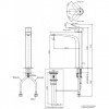 voi-lavabo-toto-tlg07305bpfg-nong-lanh-co-cao-vang-phap-bong - ảnh nhỏ 2