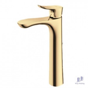 Vòi Lavabo TOTO TLG01307B#PFG Nóng Lạnh Cổ Cao Vàng Pháp Bóng