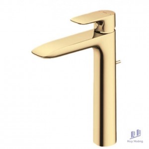 Vòi Lavabo TOTO TLG04307B#PFG Nóng Lạnh Cổ Cao Vàng Pháp Bóng