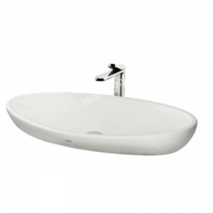 Chậu Rửa Mặt Lavabo TOTO LW819JW/F#W Đặt Bàn