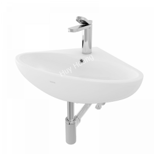 Chậu Lavabo TOTO LW815CJW/F Góc Treo Tường