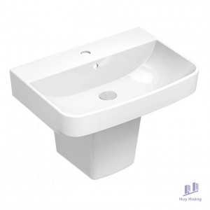 Chậu Rửa Lavabo Viglacera CD58 (V58) Fansipan Chân Ngắn
