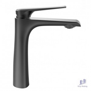 Vòi Lavabo Viglacera Platinum P.52.356 Nóng Lạnh Màu Đen Thân Cao